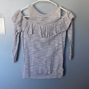 Off the shoulder sweater